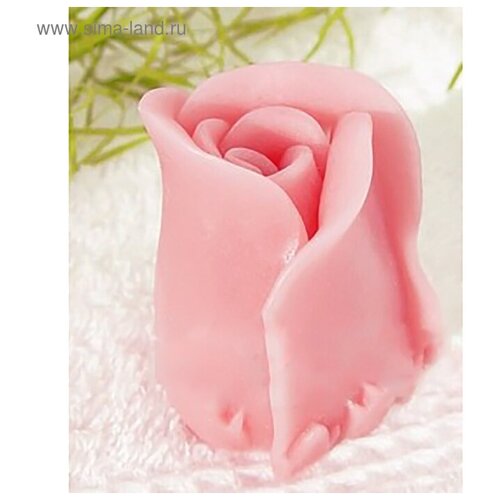 Силиконовая форма для мыла Бутон розы hobby молд силиконовая форма для мыла бутон розы тройной