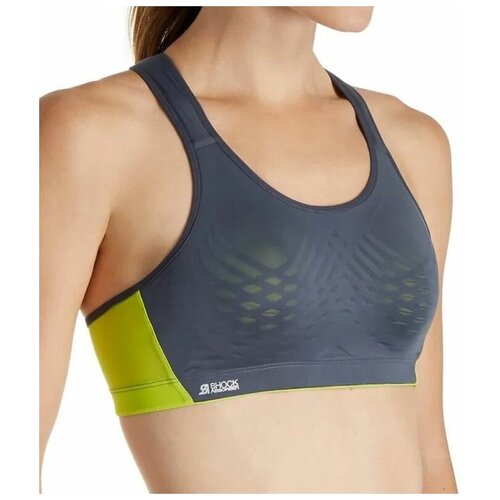 фото Спортивный бюстгальтер ultimate fly bra 75a, красный с желтым shock absorber