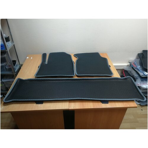 3D Eva коврики на Уаз Патриот 2005-2015 с бортами