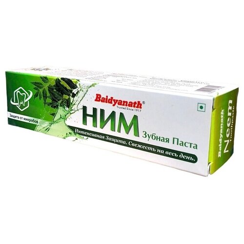 Зубная паста Ним Toothpaste Neem Baidyanath 100г 175₽