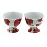 Набор из 2 креманок, фарфор, деколь, Best Home Porcelain, Китай 2005-2015 гг. - изображение