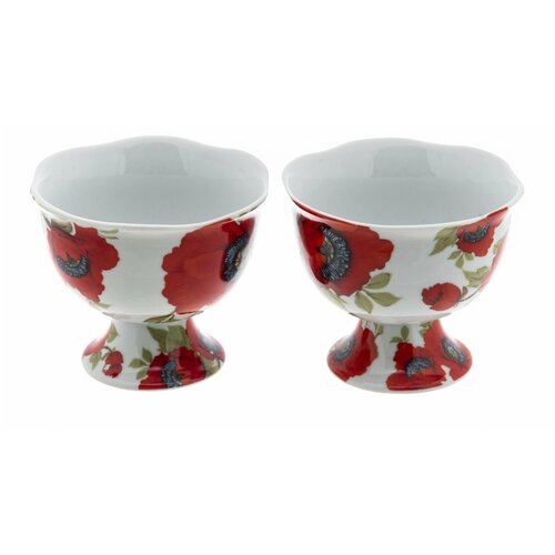 Набор из 2 креманок, фарфор, деколь, Best Home Porcelain, Китай 2005-2015 гг.