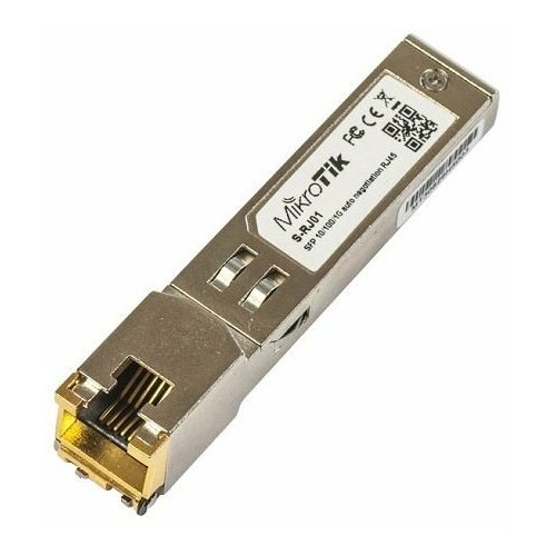 MikroTik   MIKROTIK S-RJ01 1GBE RJ45 SFP