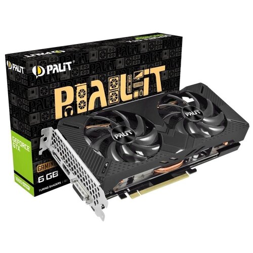 Видеокарта Palit GeForce GTX 1660 Super GAMING PRO 6G 1785MHz PCI-E 30 6144MB 14002MHz 192 bit DVI HDMI DisplayPort NE6166S018J9-1160A-1 4746200₽