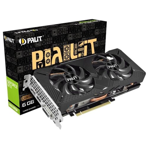 Видеокарта Palit GeForce GTX 1660 Super GAMING PRO 6G 1785MHz PCI-E 3.0 6144MB 14002MHz 192 bit DVI HDMI DisplayPort NE6166S018J9-1160A-1