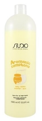 Бальзам для всех типов волос Kapous Studio Professional «Aromatic Symphony», Молоко и мед, 350 мл