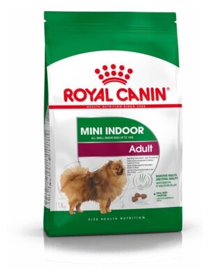 Royal Canin RC Для собак малых пород, живущих преимущественно в домашних условиях (Indor Life Adult Mini) 24340050R0 | Mini Indoor Adult, 0,5 кг (4 шт)