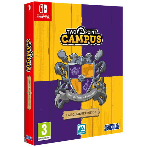 Two Point Campus Enrolment Edition [Nintendo Switch, английская версия] ps4 игра sega two point campus enrolment edition