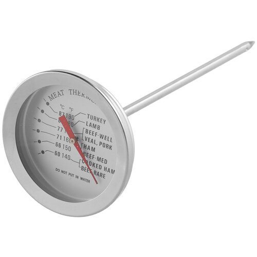 Термометр для проверки готовности мяса, нержавеющая сталь, Maku