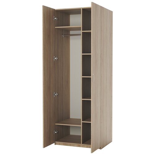 Шкаф комбинированный ДОК-2 90х60 Дуб Сонома