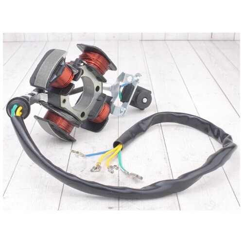 PitBikeClub Статор генератора двиг. CG150 (4 катушки) SM-PARTS