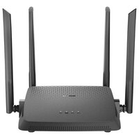 Беспроводной маршрутизатор D-Link DIR-825/RU/R5A 802.11aс 1167Mbps 2.4 ГГц 5 ГГц 4xLAN USB черный