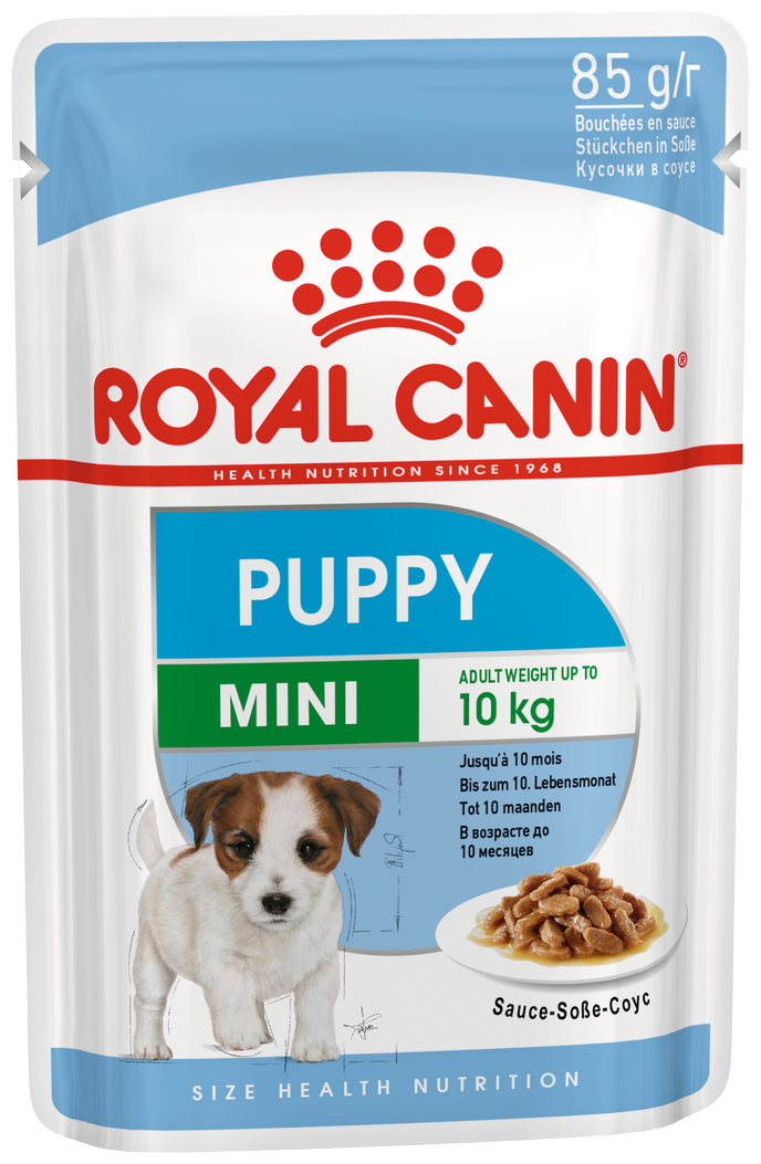 Влажный корм для щенков Royal Canin при чувствительном пищеварении 1 уп. х 1 шт. х 85 г (для мелких пород)