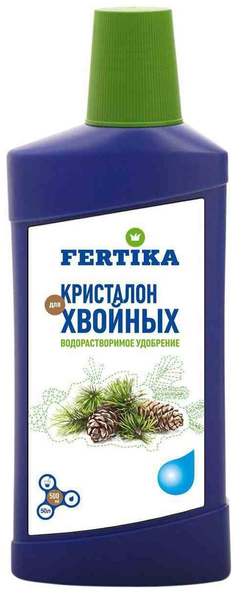 Удобрение FERTIKA (Фертика) Kristalon для хвойных, 0.5 л - фотография № 9