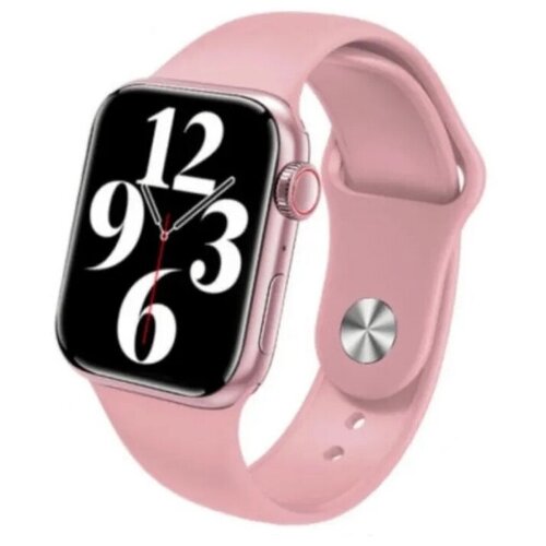 Умные часы Smart Watch X22 Pro Смарт-часы X22 Pro с активной кнопкой и беспроводной зарядкой Смарт вотч X22 Pro розовые 210000₽