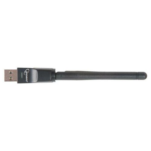 usb адаптер wifi w15 usb 2 0 802 iin 150 мбит с Сетевой адаптер WiFi Gembird WNP-UA-006 150 Мбит, USB, 802.11b/g/n