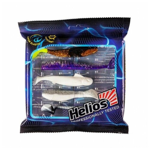 набор приманок helios большая рыба 5шт упак set 2 hs pbf set2 Набор приманок Helios на щуку. Река 5шт/упак SET#2 HS-PR-SET2