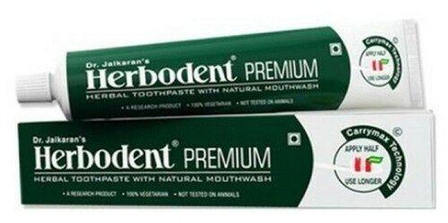 Зубная паста Хербодент Премиум марки Др. Джайкаран (Herbodent Premium Dr.Jaikaran), 100 грамм
