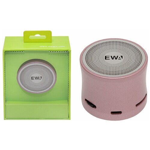 Портативная акустика A109 EWA mini EWA Bluetooth розовая