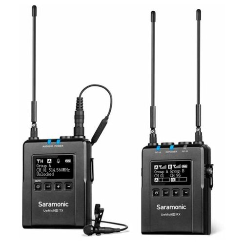Радиосистема Saramonic UwMic9 S Kit1TXRX приемник передатчик 2099000₽