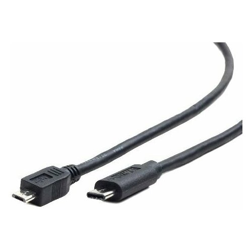 Кабель microUSB (M) - USB Type-C, 3м, Gembird (CCP-USB2-mBMCM-10)