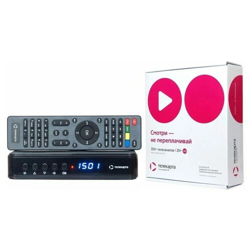 Ресивер Телекарта EVO 09 HD Conax c картой доступа