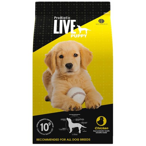 PROBIOTIC LIVE DOG для щенков всех пород с курицей (3 кг)