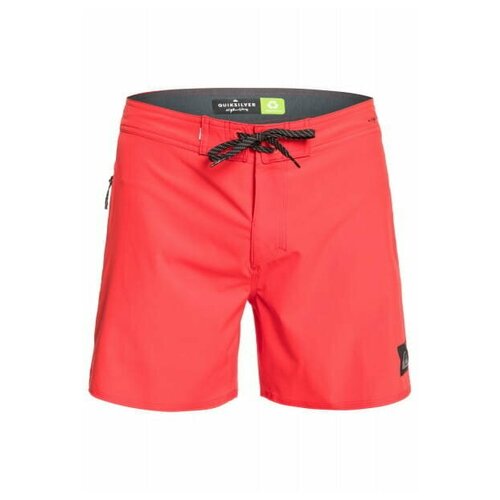 фото Шорты для плавания quiksilver, размер 28, красный
