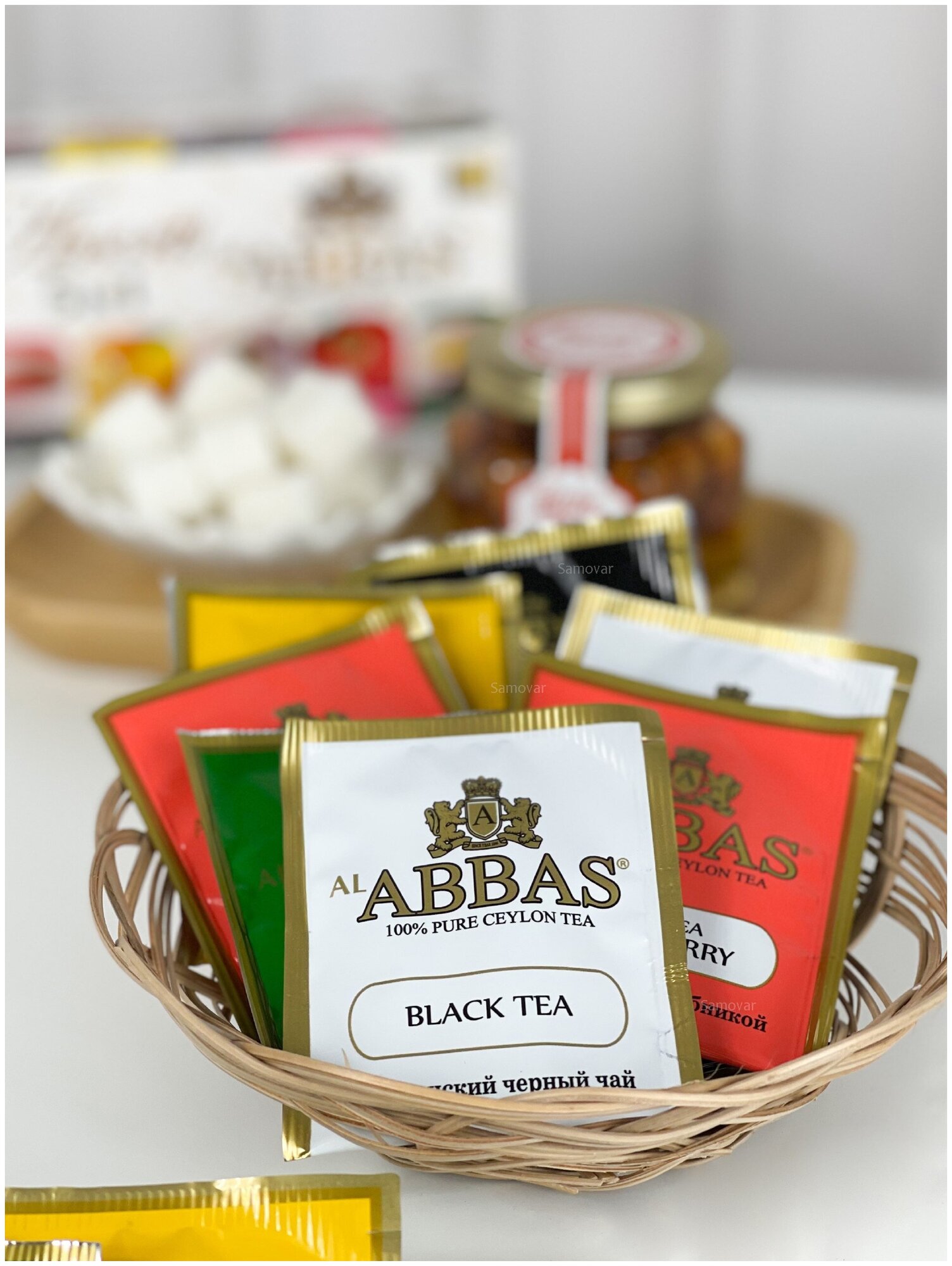 Аль Аббас Ассорти - цейлонский чай ассорти из 25-ти пакетиков, AL Abbas Assorti 25 tea bags - фотография № 4