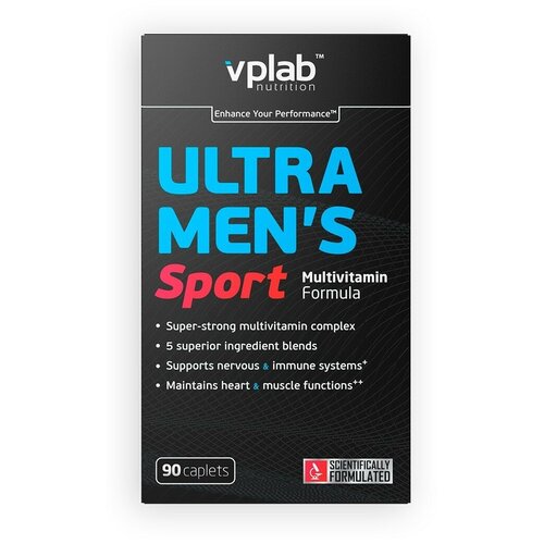 БАД VPlab Ultra Mens sport multivitamin formula 90 капсул