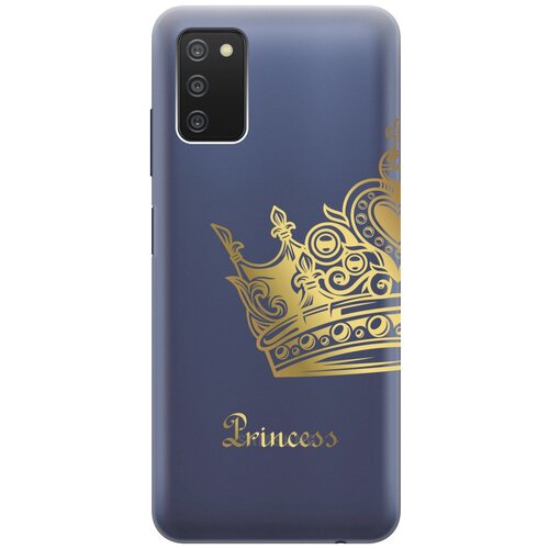 Силиконовый чехол с принтом True Princess для Samsung Galaxy A03s / Самсунг А03с