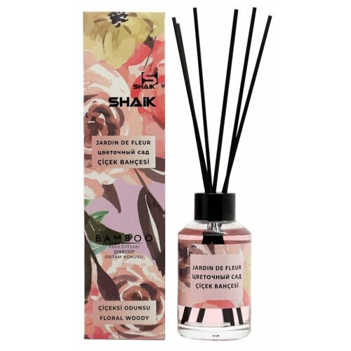 Аромадиффузор с палочками Shaik Bamboo Цветочный Сад 100 ml