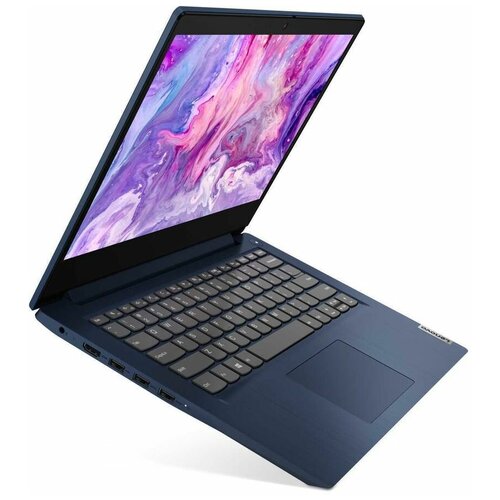 Ноутбук LENOVO IdeaPad 3 14IML05 81WA00HERU синий 4260000₽