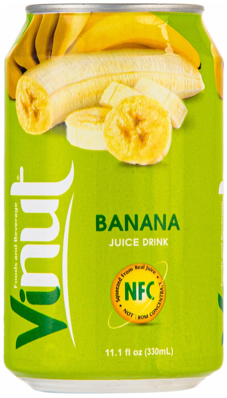Напиток сокосодержащий негазированный Vinut Pineapple (ананас) , жестяная банка ( ж.б.) 0.33 л. ( 330 мл.), упаковка 24 штуки - фотография № 3