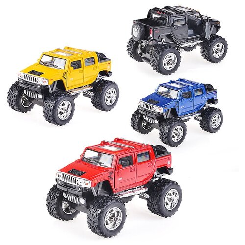 Модель Hummer H2 SUT (Off Road) 2005 мет, инерц. 1:40, в пакете металлическая машинка kinsmart 1 40 2005 hummer h2 sut kt5097d инерционная желтый