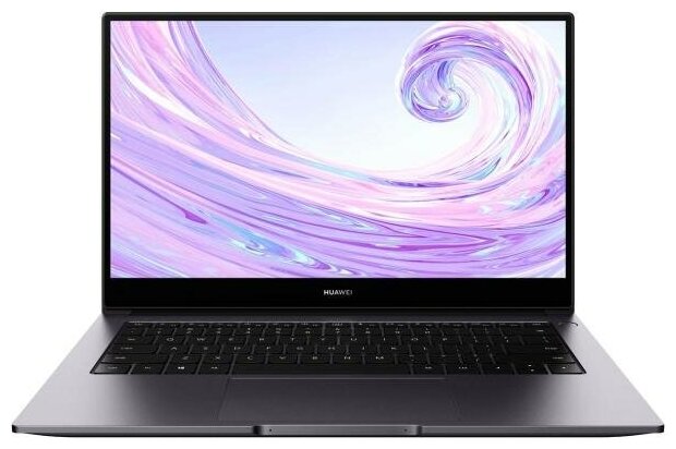 Ноутбук Huawei MateBook D 14 Core i5 1135G7 8Gb SSD512Gb Intel UHD Graphics 14 IPS FHD 1920x1080 Windows 11 Home grey WiFi BT Cam