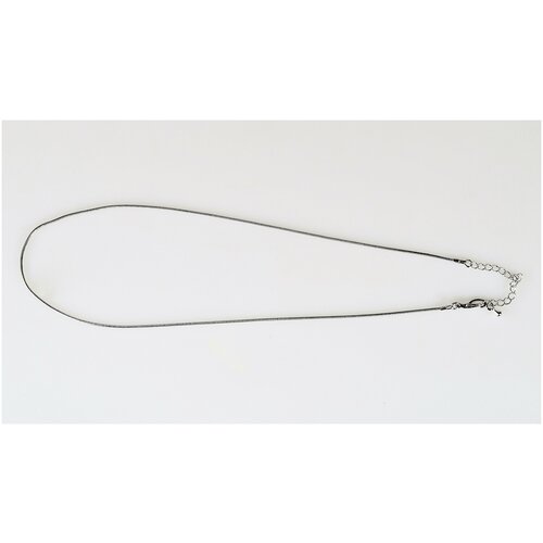 Цепь Lotus Jewelry, длина 60 см, серебряный цепь fashion jewelry длина 50 см серебряный