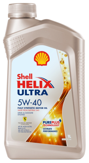 Моторное масло Shell Helix Ultra SP 5W-40 синтетическое 1 л