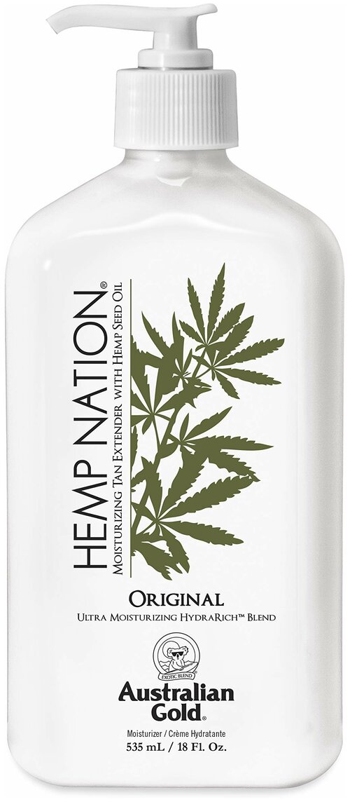 Australian Gold Hemp Nation Original (535 мл) Увлажняющий лосьон для тела для ежедневного применения