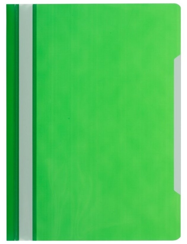 Папка скоросшиватель Attache A4, 100/120, зеленый, 10 штук, Economy (993237)