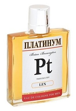 Positive Parfum Одеколон для мужчин PT платинум LEX 90 мл