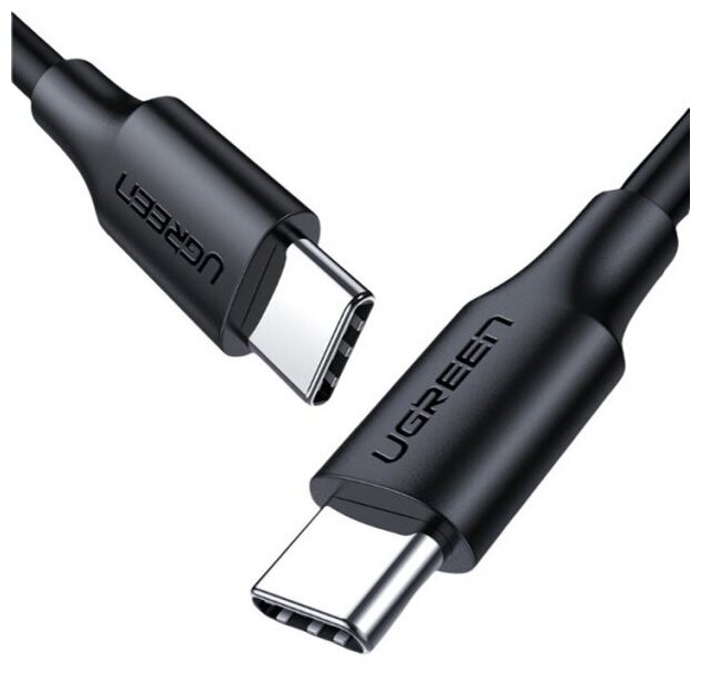 Кабель UGREEN 50996_ USB-C 2.0 Male/USB-C 2.0 Male 3A Data, 0.5м, black - фото №12