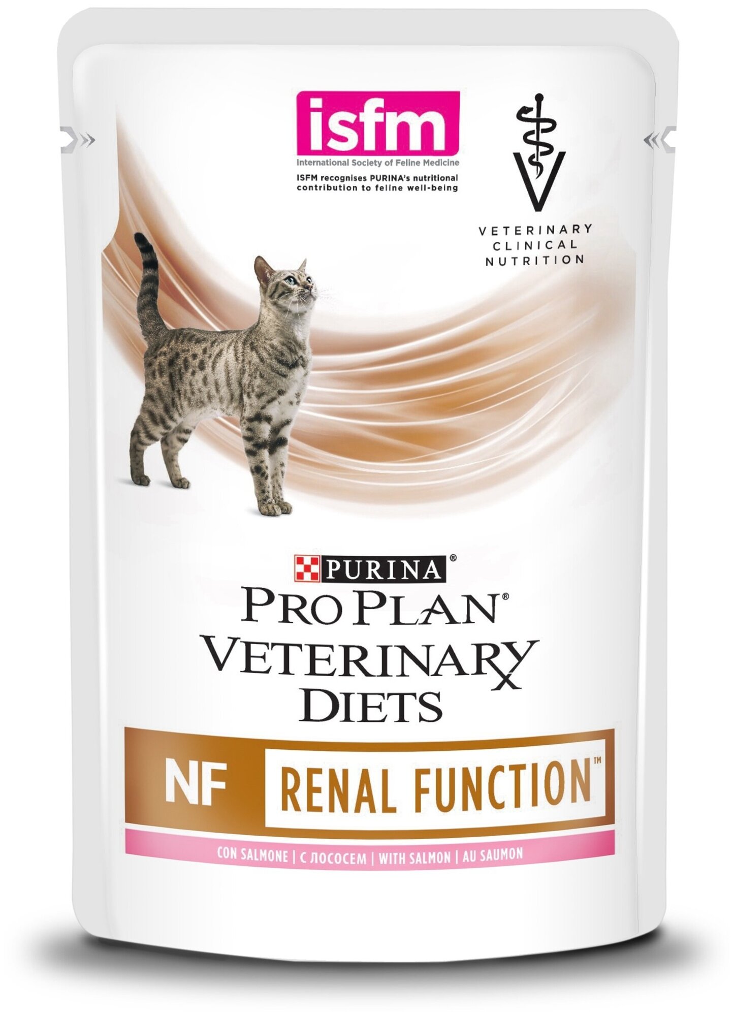 Влажный корм для кошек Pro Plan Veterinary Diets NF при патологии почек, с лососем 10 шт. х 85 г - фотография № 8