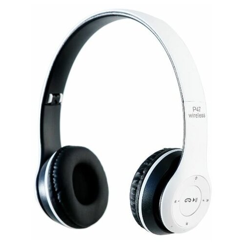 Беспроводные стерео наушники P47 Bluetooth 50 EDR Wireless с микрофоном 66700₽