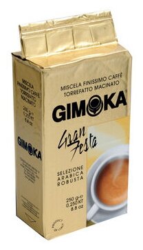 Кофе молотый Gimoka Gran Festa, вакуум, 250 г - фотография № 5