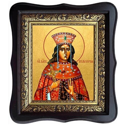 Пульхерия Греческая, Благоверная царица. Икона на холсте. пульхерия греческая благоверная царица икона на холсте