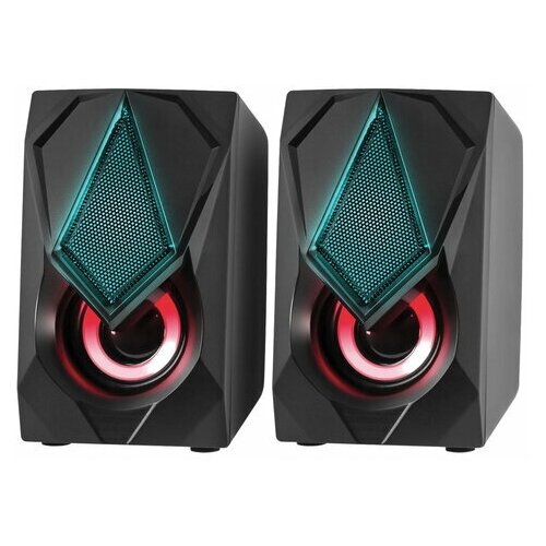 Колонки компьютерные DEFENDER SOLAR 1 20 6 Вт пластик чёрные 65401 138900₽