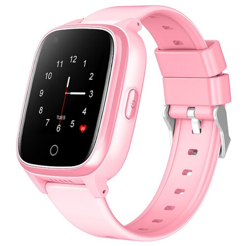 Детские 4G LTE смарт-часы с камерой и GPS-трекером WONLEX KT17 PINK 499000₽