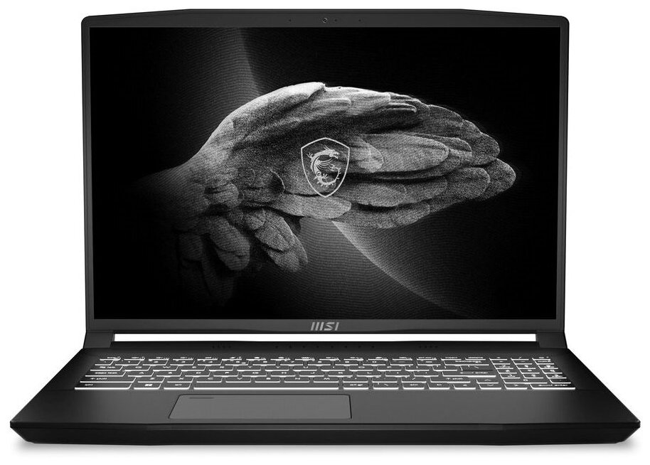 MSI Ноутбук MSI Creator M16 A12UC-200RU Core i7 12700H 16Gb SSD512Gb NVIDIA GeForce RTX 3050 4Gb 16 IPS QHD 2560x1600 Windows 11 Home black WiFi BT Cam 9S7-158432-200