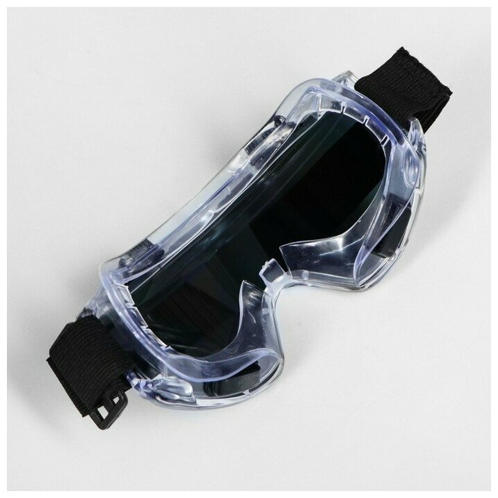 Очки-маска для езды на мототехнике стекло хамелеон прозрачные